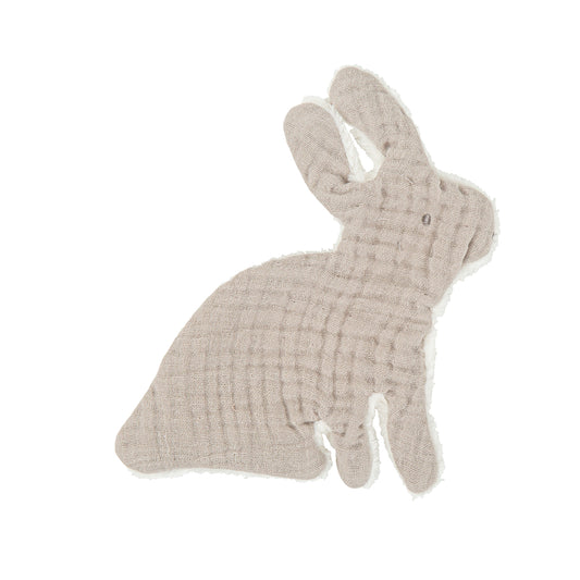 Muselina de Bambú con Dou dou Bunny Gris Beig 120x120