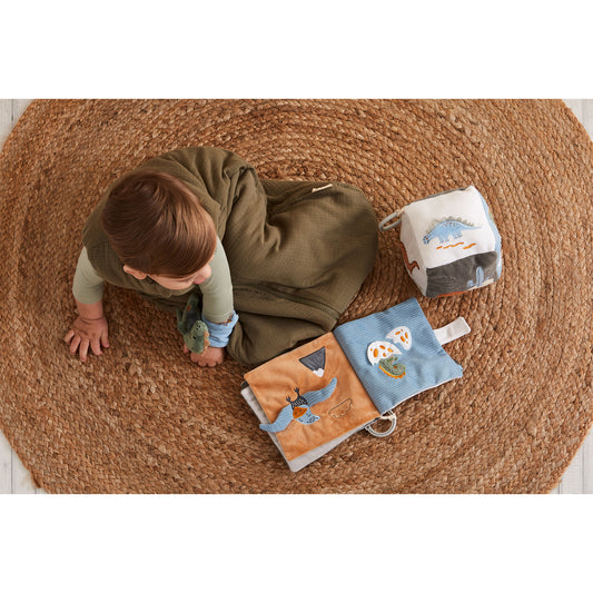 Libro blando de actividades Trex Blanco Verde 16x16