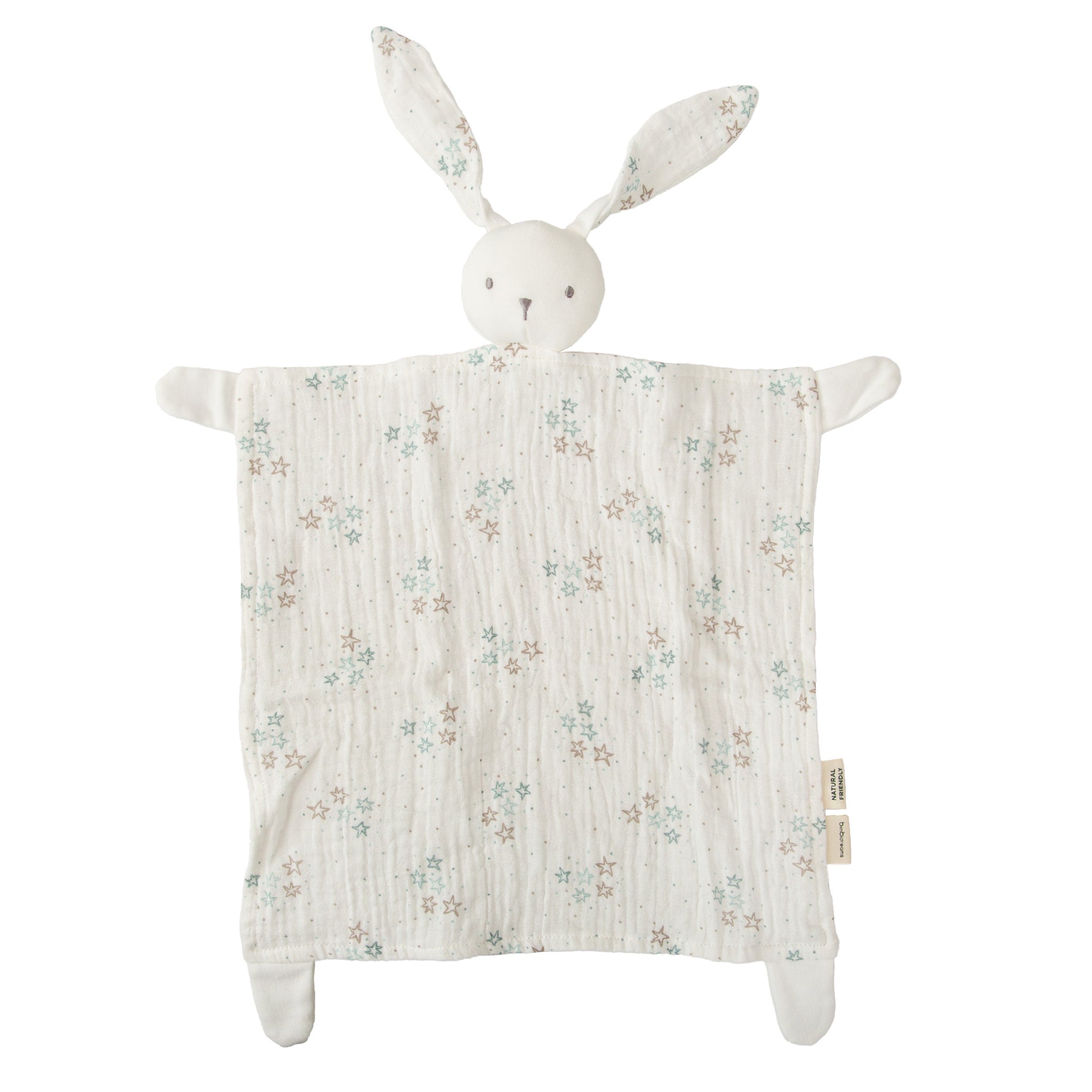Doudou  Stars Blanco Azul 30x30