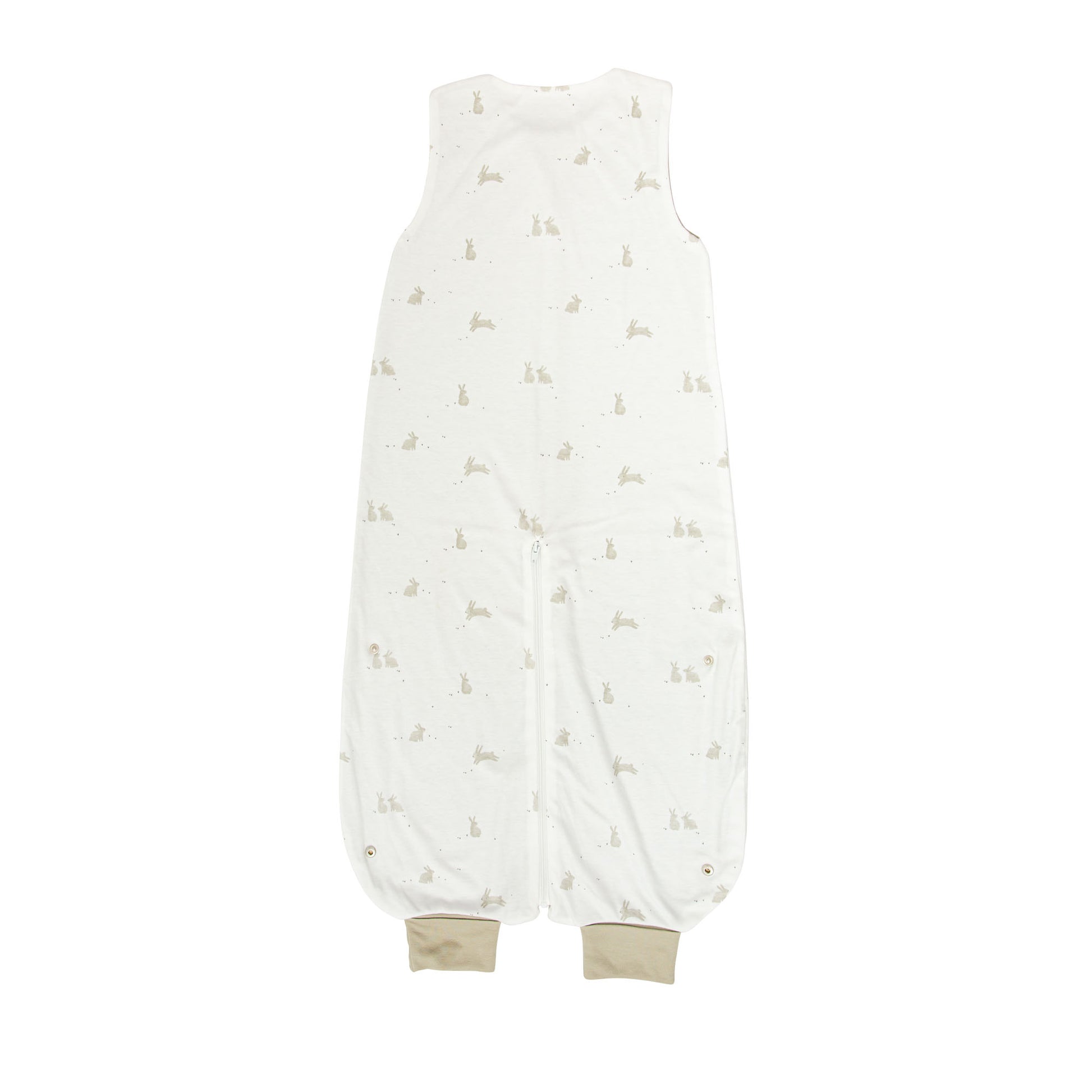 Saco pijama con pies sin relleno Bunny VM Verde Musgo 90 cm (4-24m) 2
