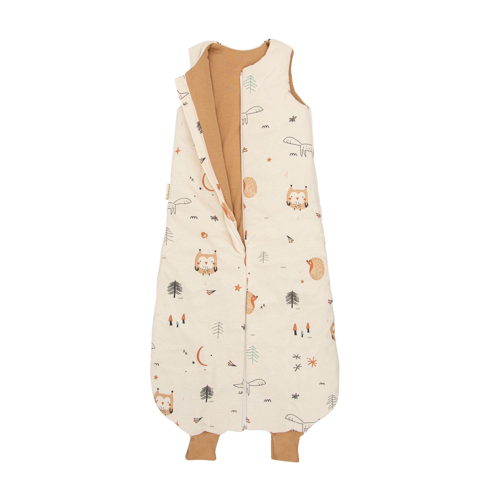 Saco pijama con pies Wonderland Beig 90 cm (4-24m) 3