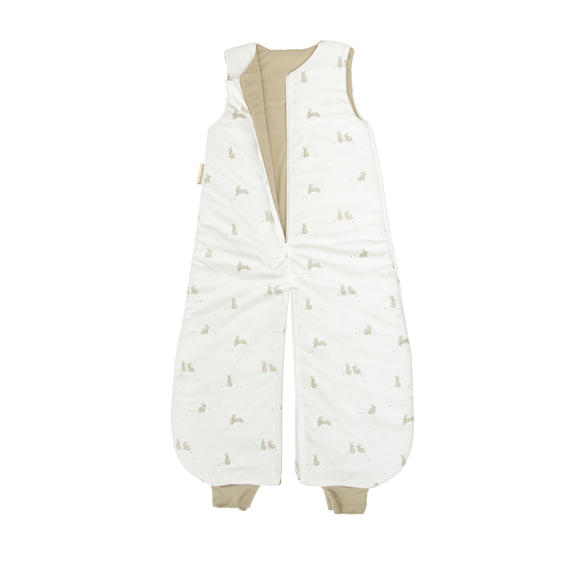 Saco pijama con pies Bunny VM Verde Musgo 90 cm (4-24m) 3