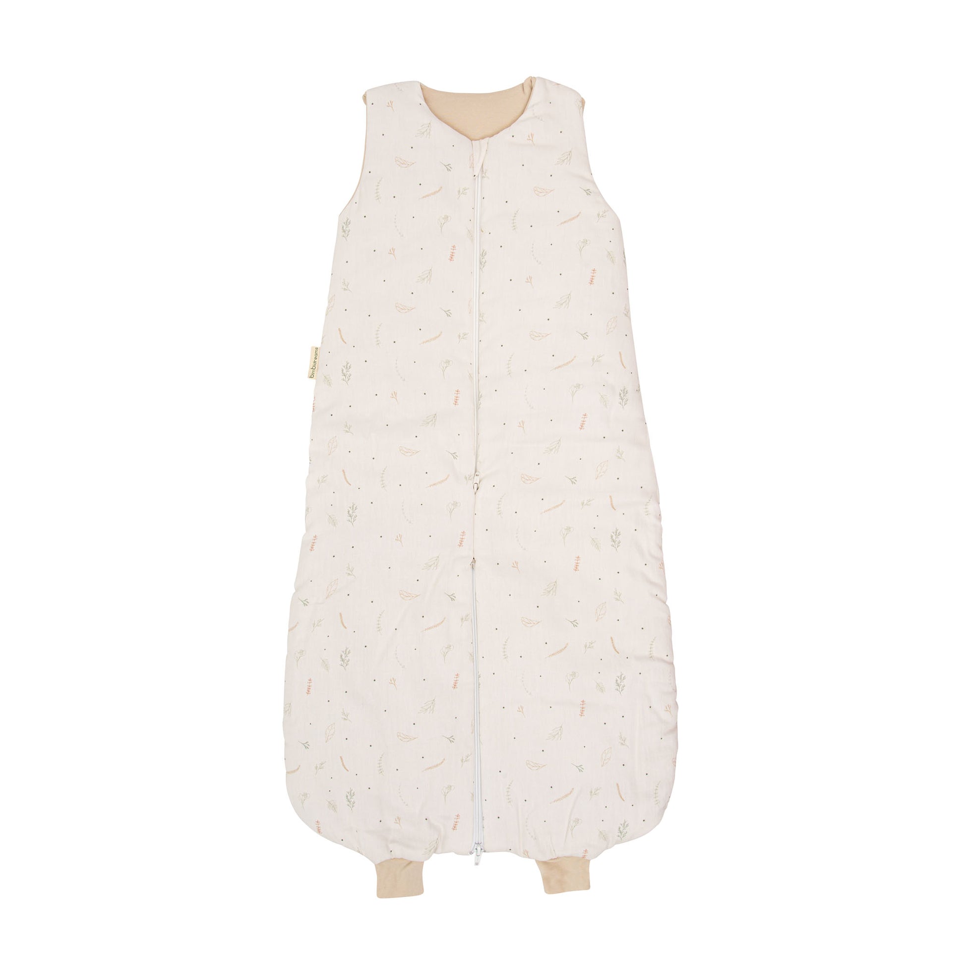 Saco pijama con pies Botanic Beig 110 cm (24-36m)