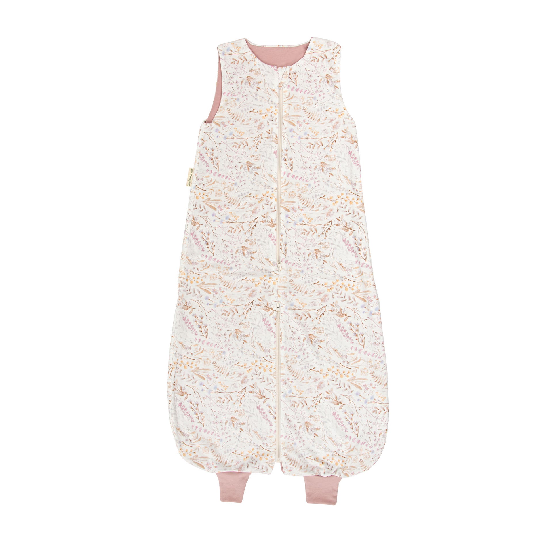 Saco pijama con pies Niza Blanco Lila 110 cm (24-36m)
