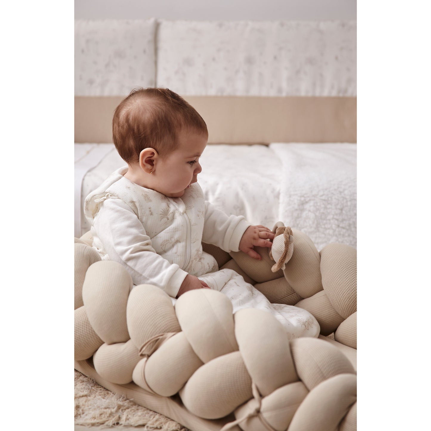 Saco de dormir Noe Blanco Lino 60 cm (0-4m)
