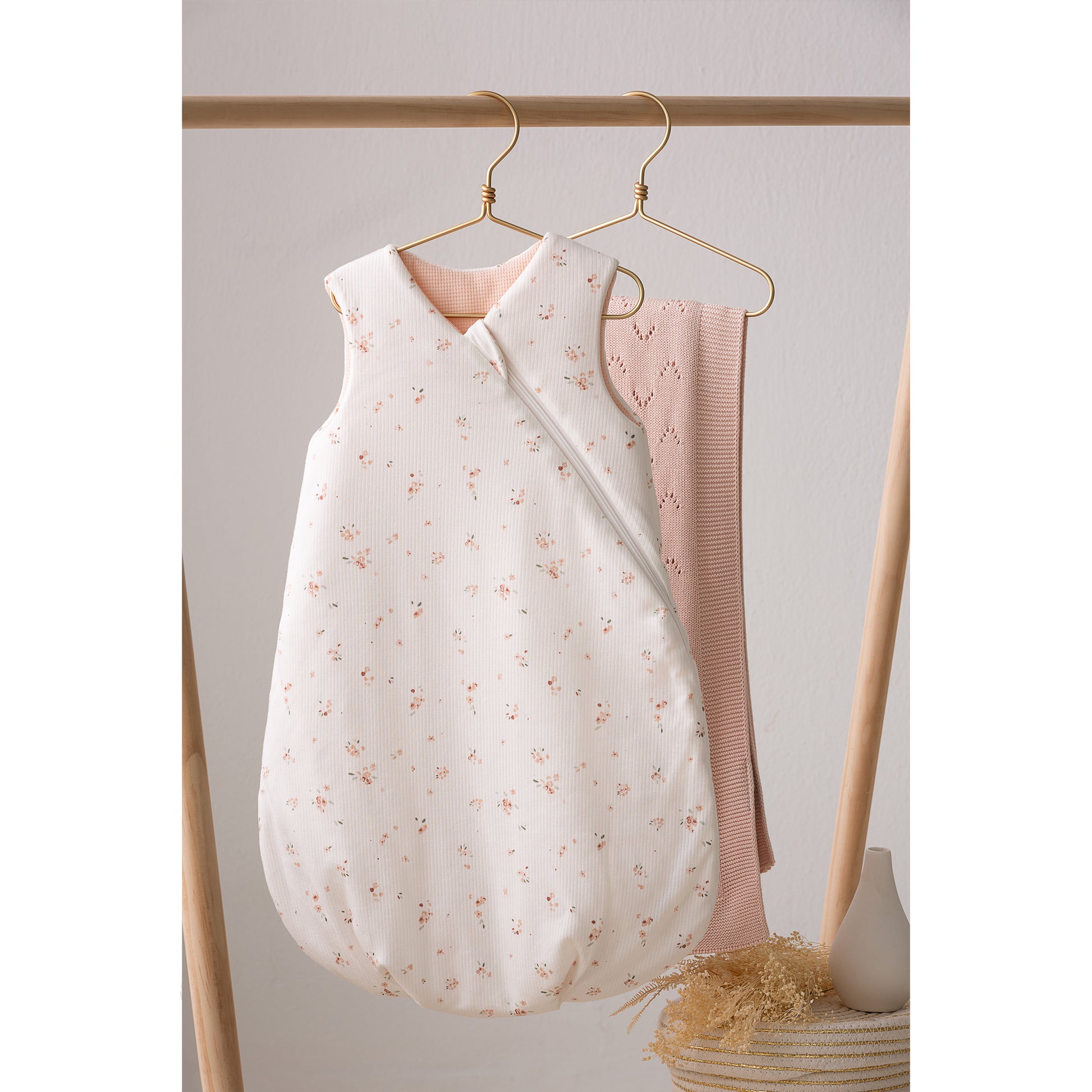 Saco de dormir Monet Blanco Rosa 60 cm (0-4m)