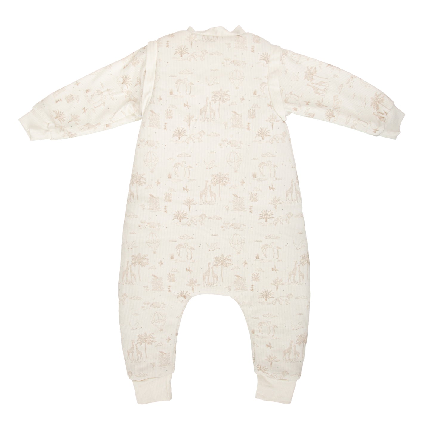 Saco pijama con pies Noe Blanco Lino 75 cm (1-12m)