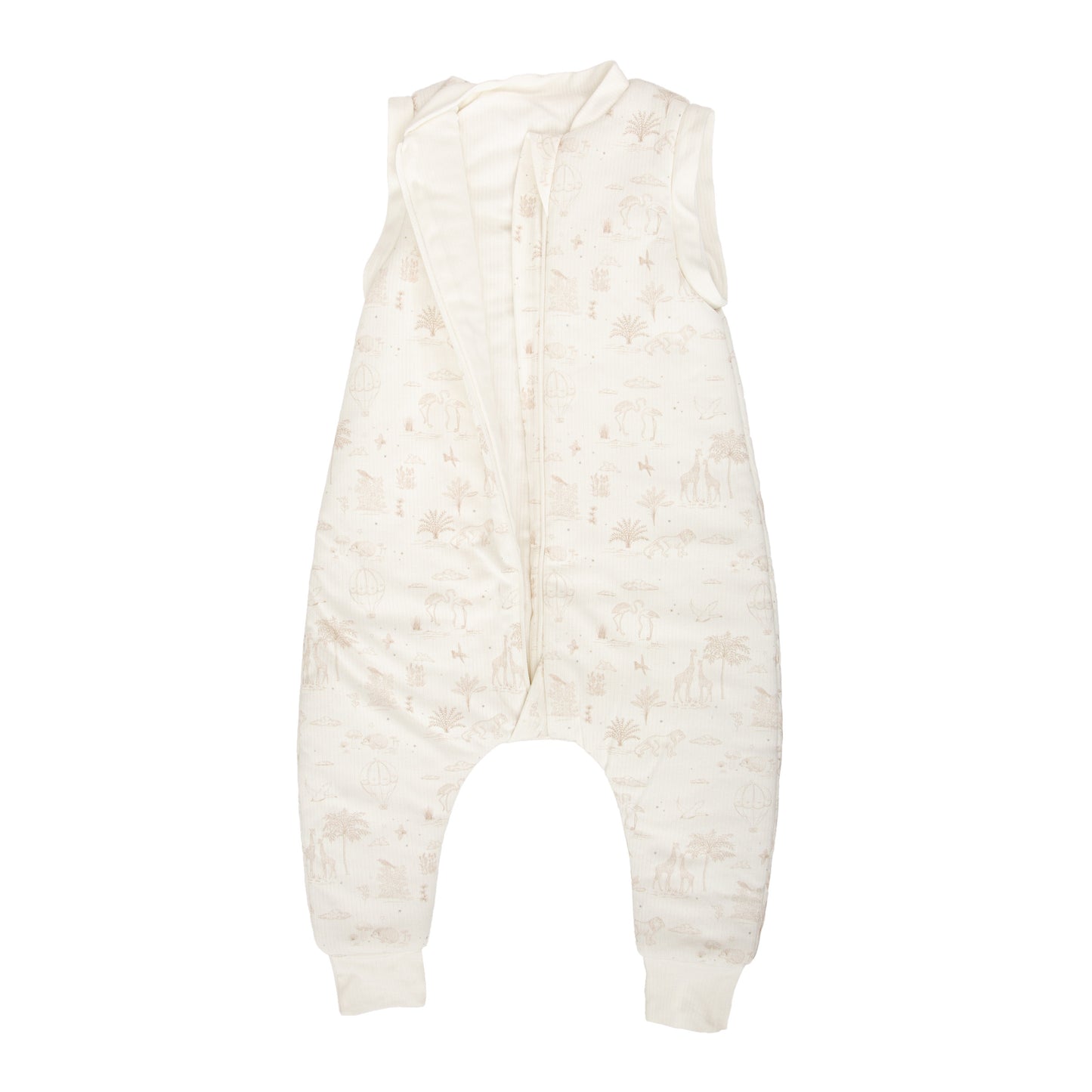 Saco pijama con pies Noe Blanco Lino 75 cm (1-12m)