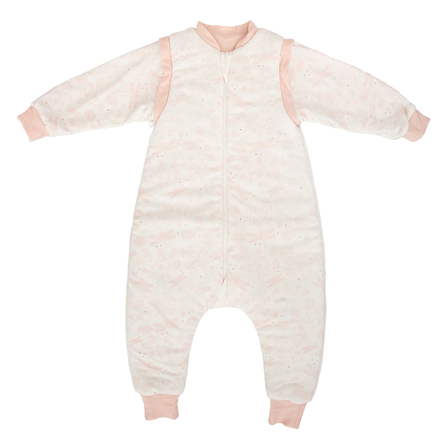Saco pijama con pies Dafne Blanco Rosa 75 cm (1-12m)