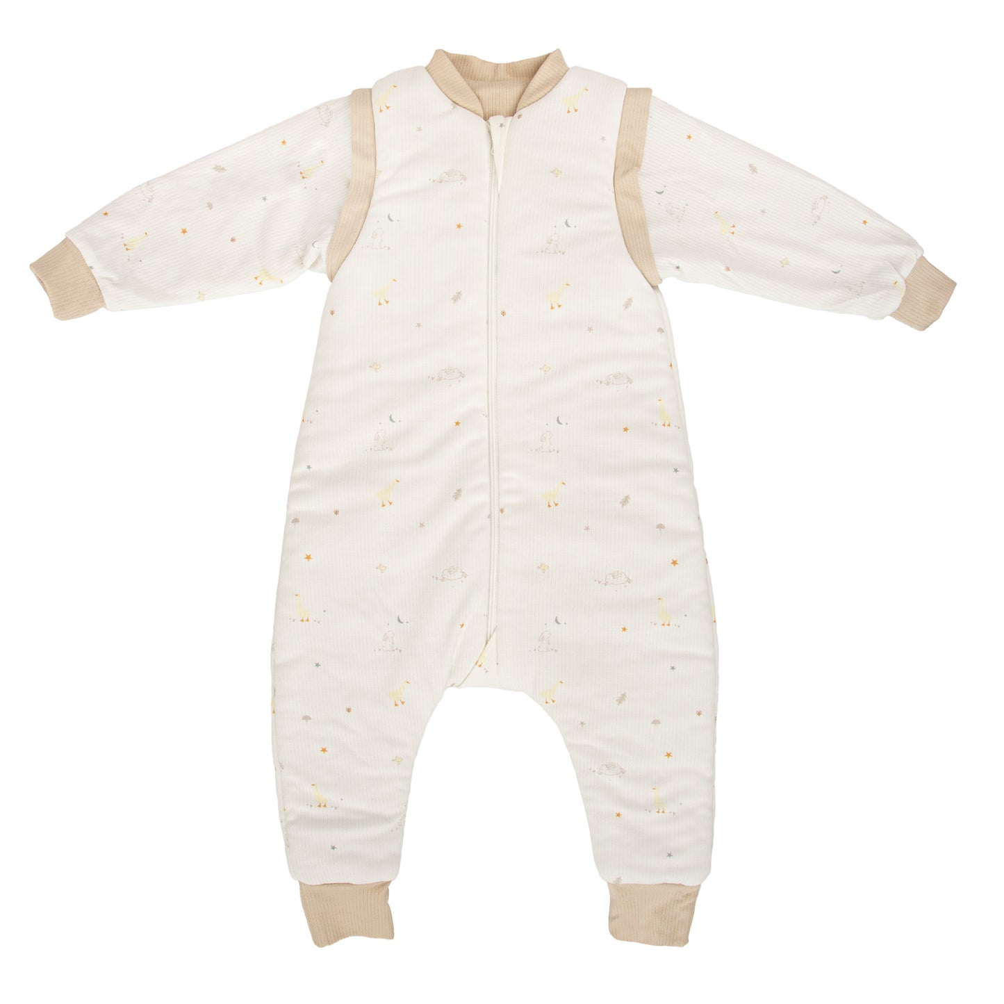 Saco pijama con pies Happy Forest Blanco Lino 75 cm (1-12m)