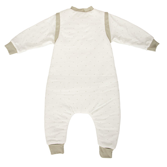 Saco pijama con pies Cornelia Blanco Verde 75 cm (1-12m)