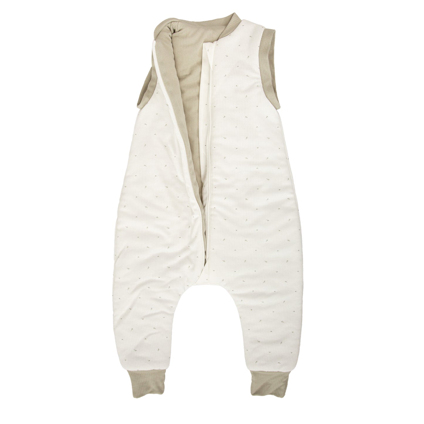 Saco pijama con pies Cornelia Blanco Verde 75 cm (1-12m)