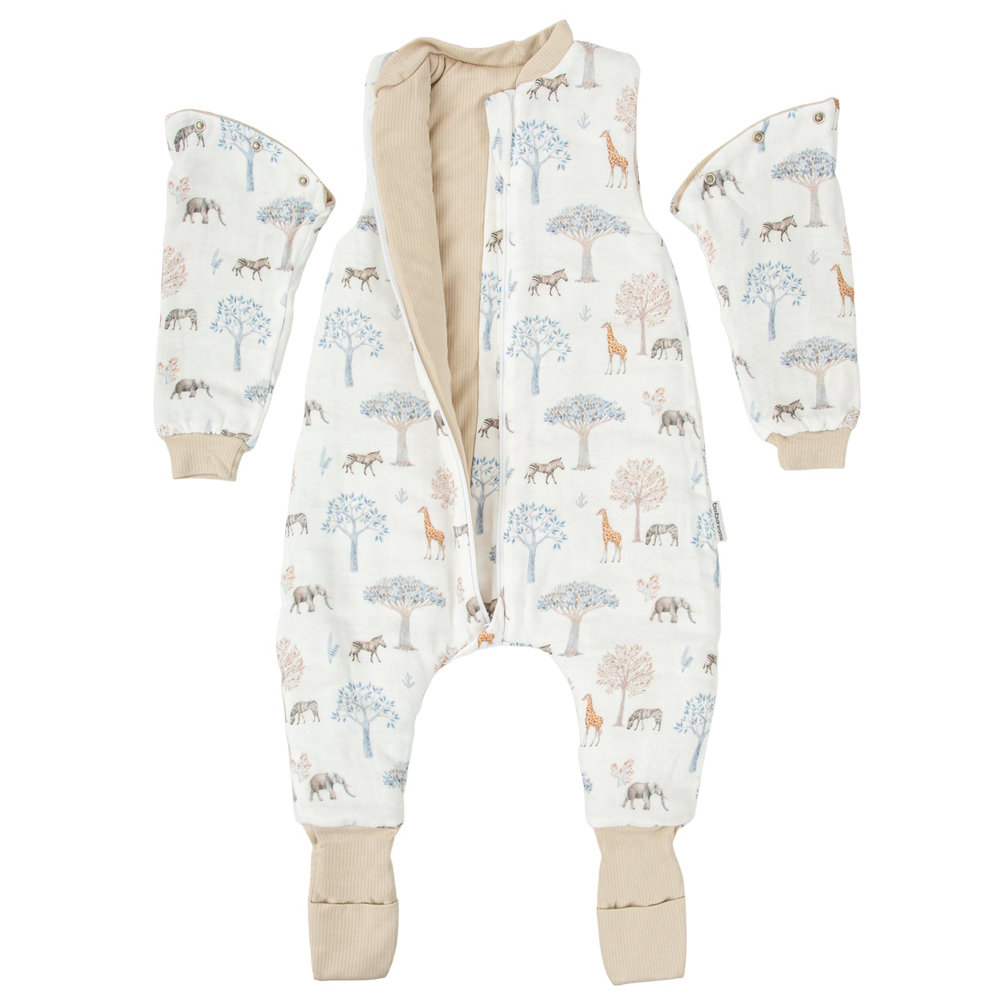Saco pijama con pies Tanzania Multicolor 75 cm (1-12m)