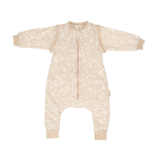 Saco pijama con pies Macaco Lino 75 cm (1-12m)