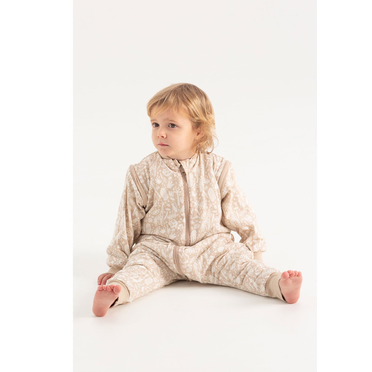 Saco pijama con pies Macaco Lino 75 cm (1-12m) 5
