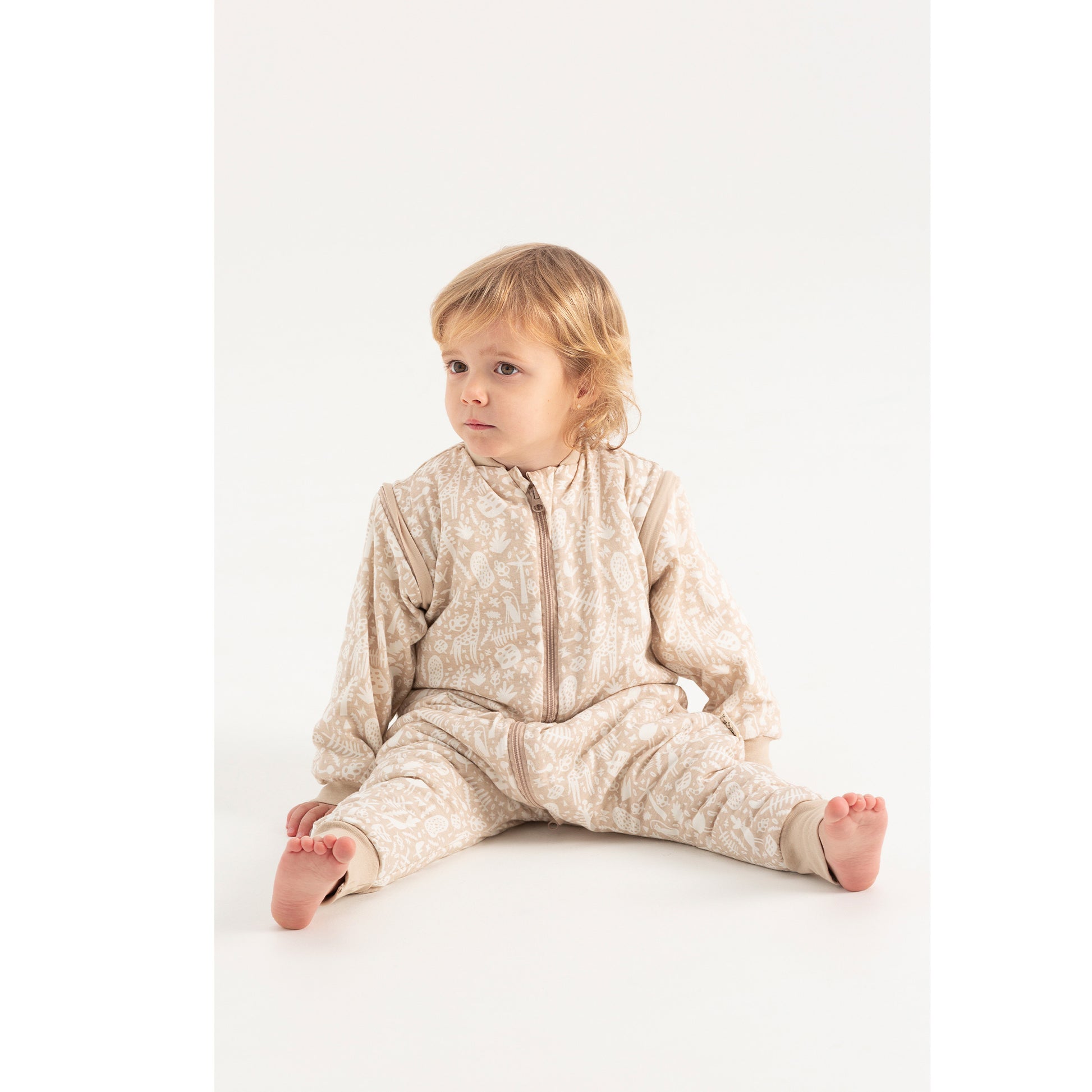 Saco pijama con pies Macaco Lino 75 cm (1-12m) 5
