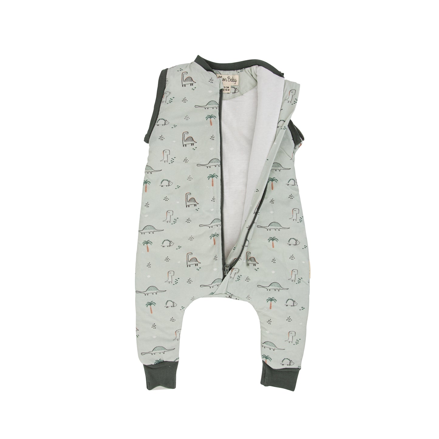 Saco pijama con pies Saurio ME Menta 75 cm (1-12m) 4