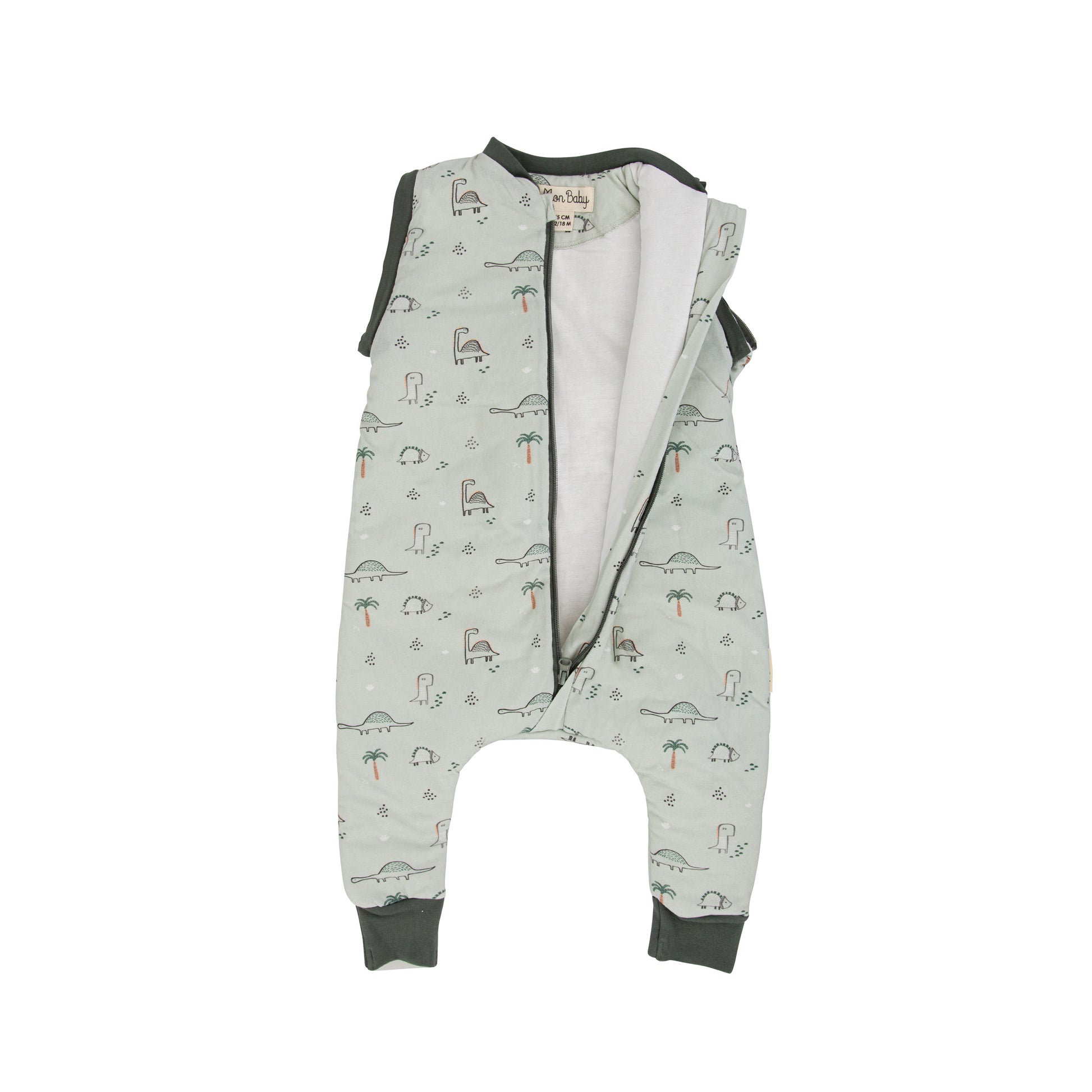 Saco pijama con pies Saurio ME Menta 75 cm (1-12m) 4