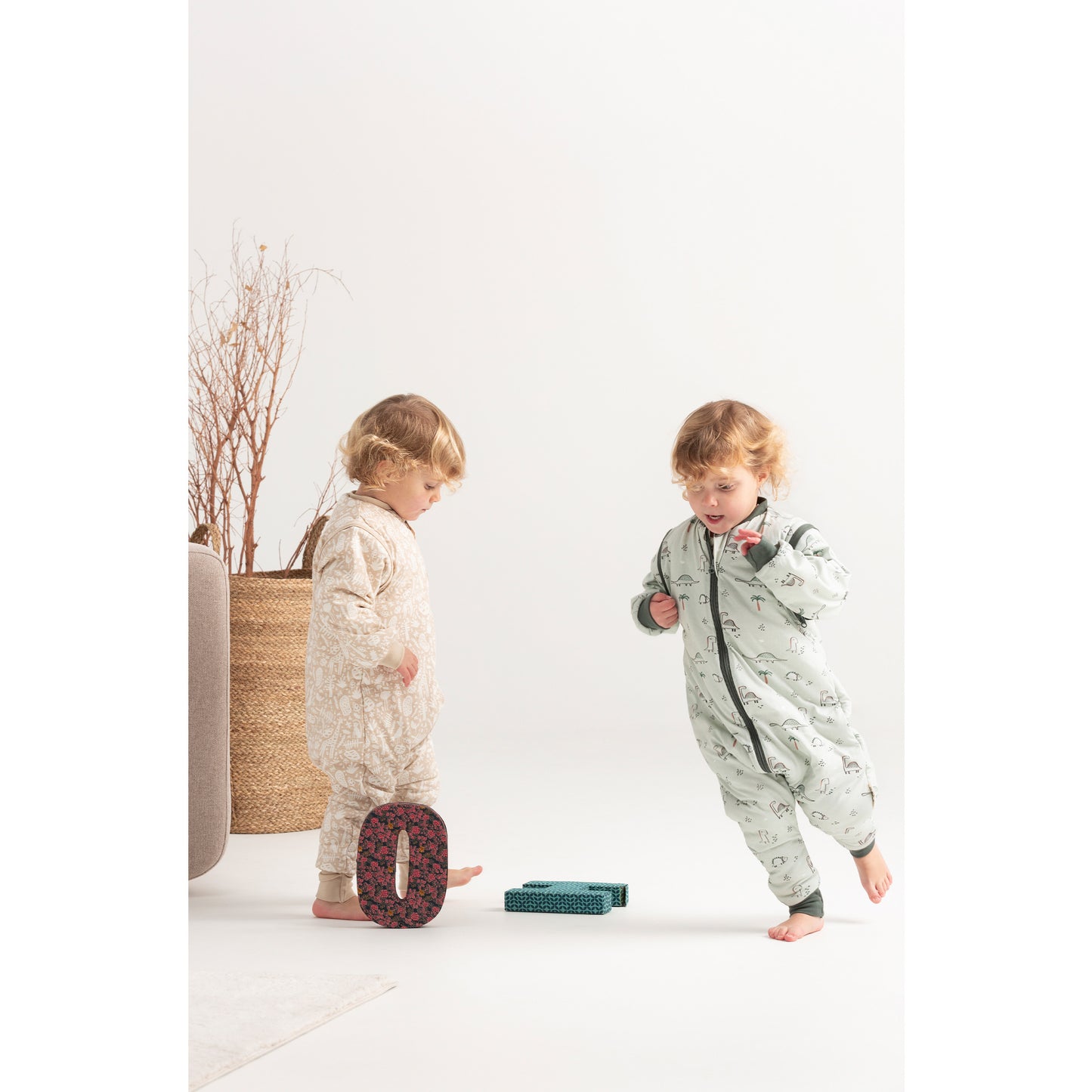 Saco pijama con pies Saurio ME Menta 75 cm (1-12m) 5