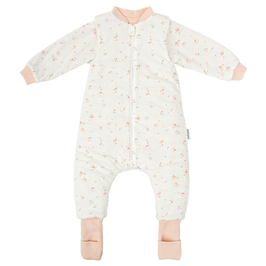 Saco pijama con pies Monet Blanco Rosa 75 cm (1-12m)