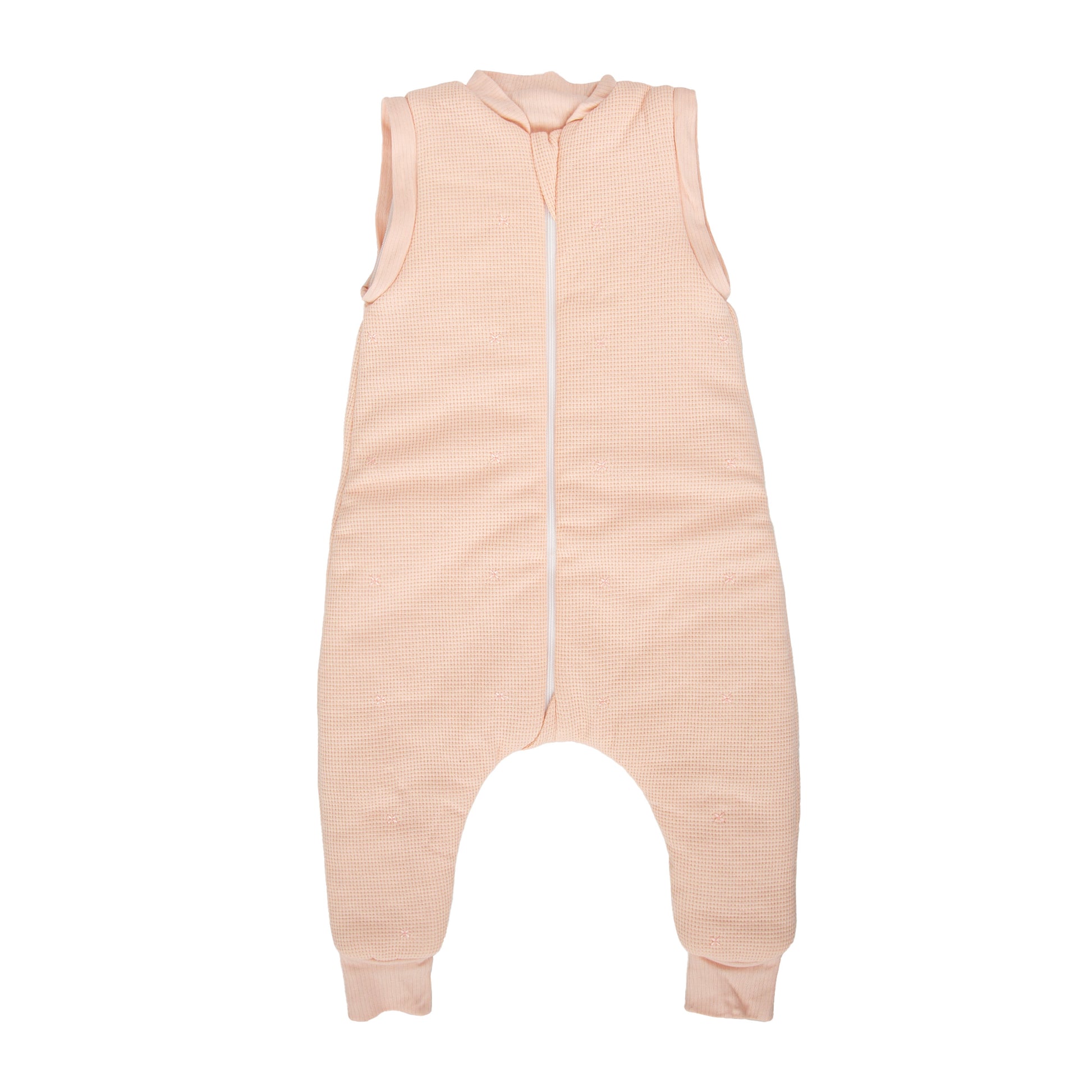 Saco pijama con pies Waffle Rosa 75 cm (1-12m)