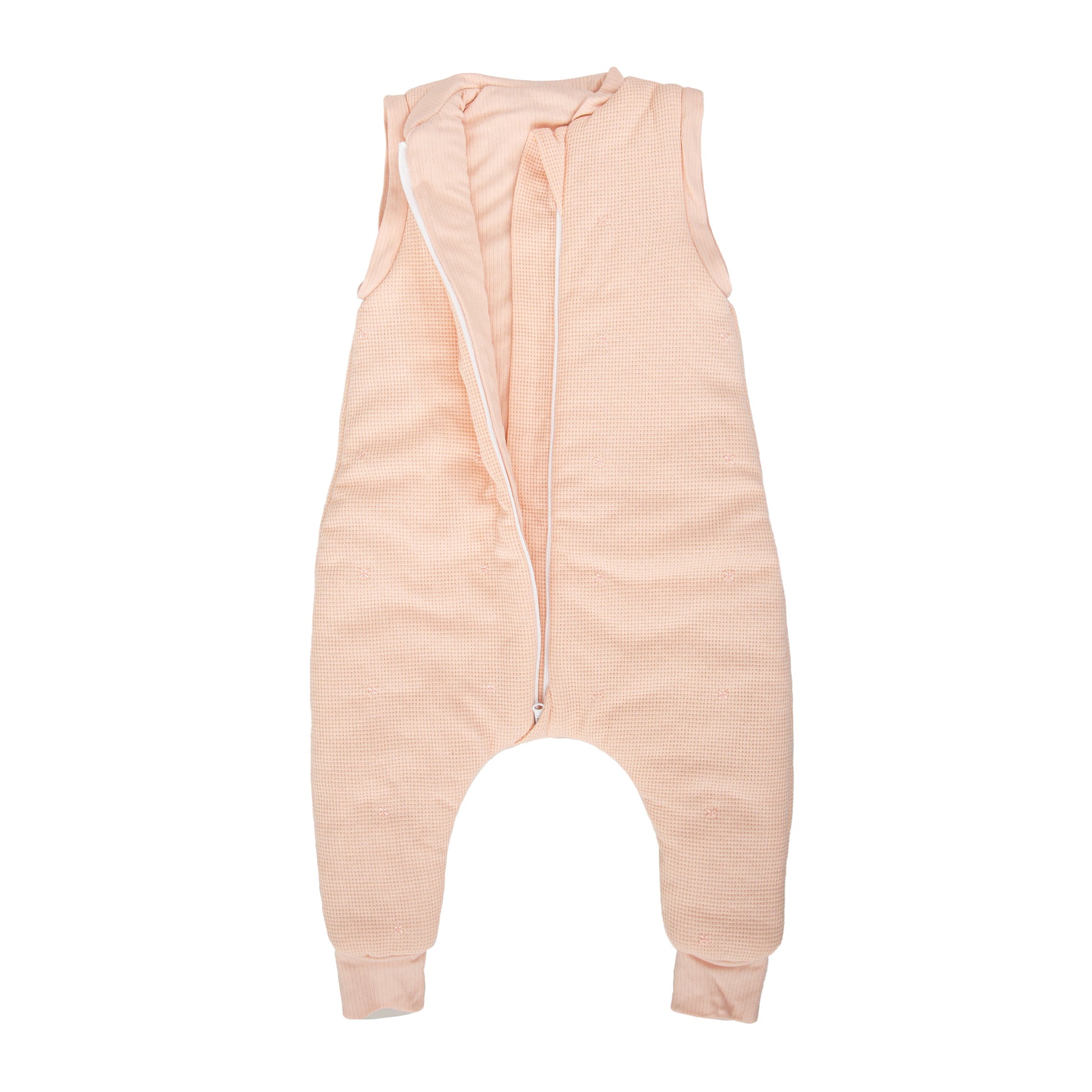 Saco pijama con pies Waffle Rosa 75 cm (1-12m)