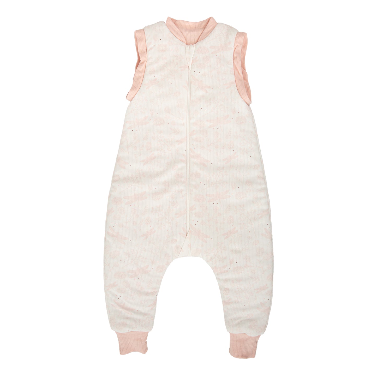 Saco pijama con pies Dafne Blanco Rosa 85 cm