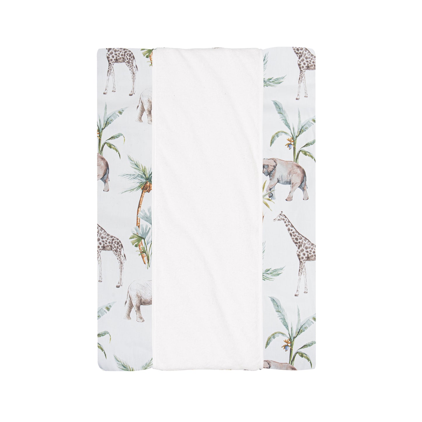 Funda cambiador bañera ajustable África Blanco 50x70 2
