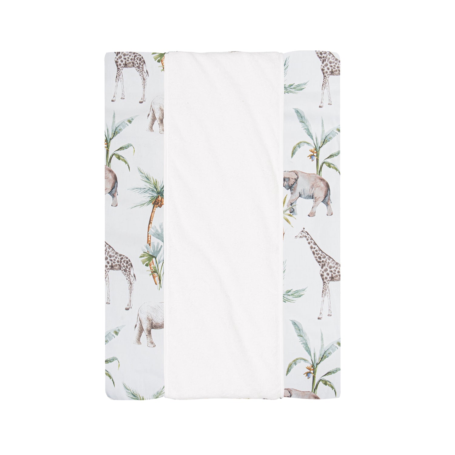 Funda cambiador bañera ajustable África Blanco 50x70 2