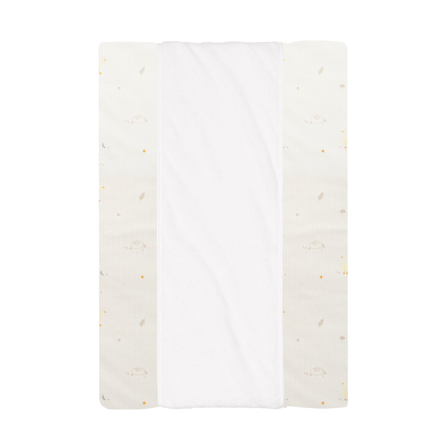 Funda Cambiador Bañera Ajustable - Funda Happy Forest Blanco Lino 50x70