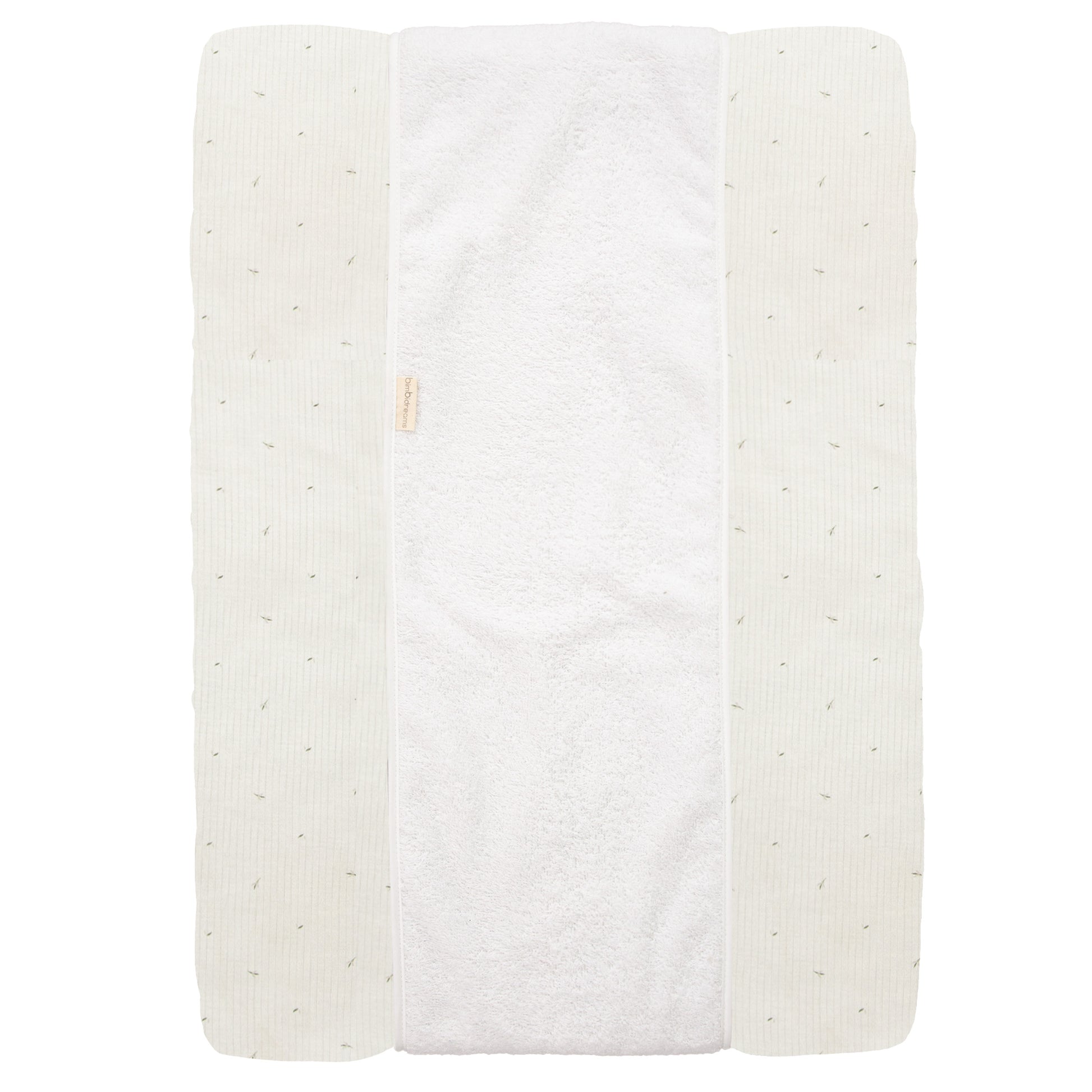 Funda Cambiador Bañera Ajustable - Funda Cornelia Blanco Verde 50x70