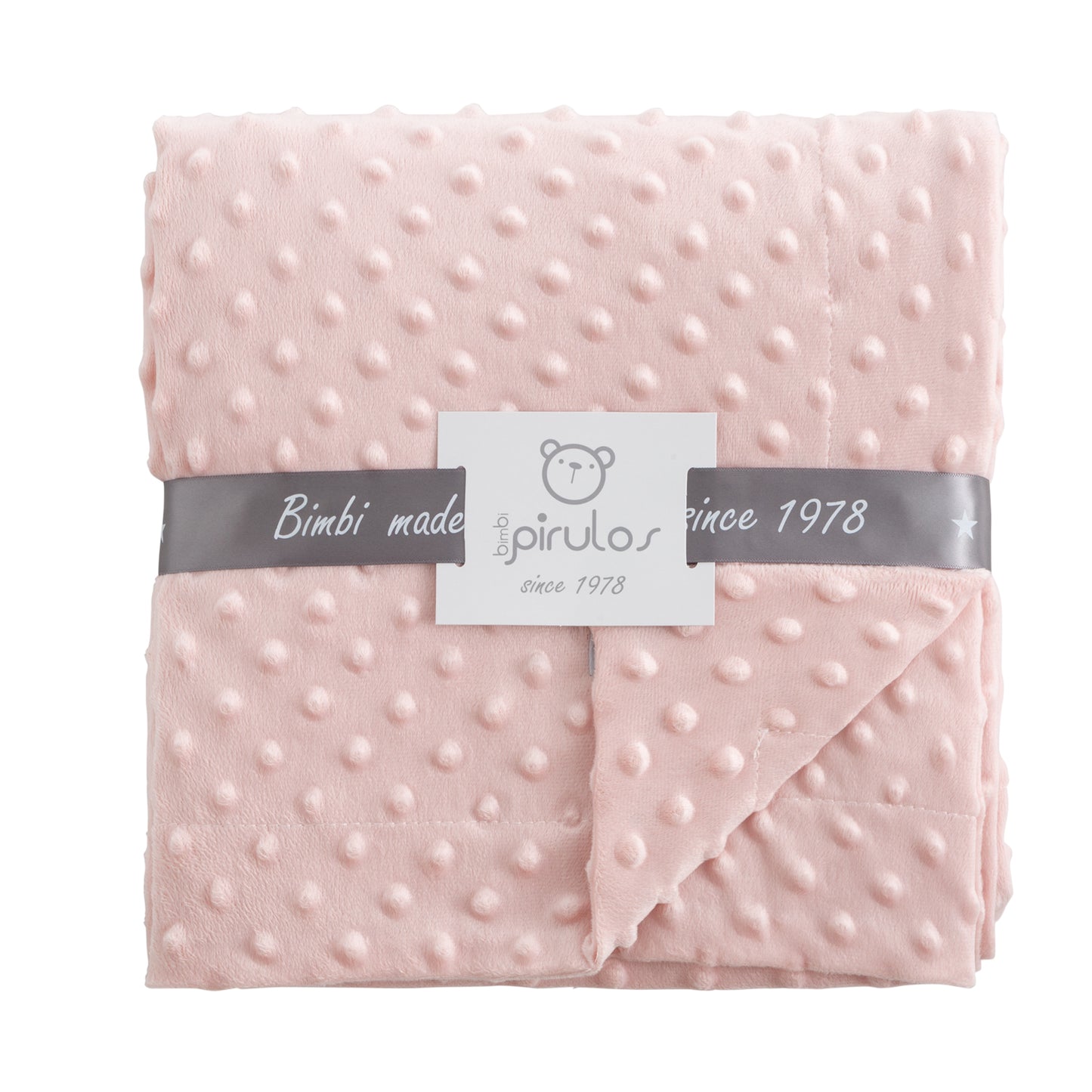 Manta Microfibra Dots Mantas Rosa 80x100