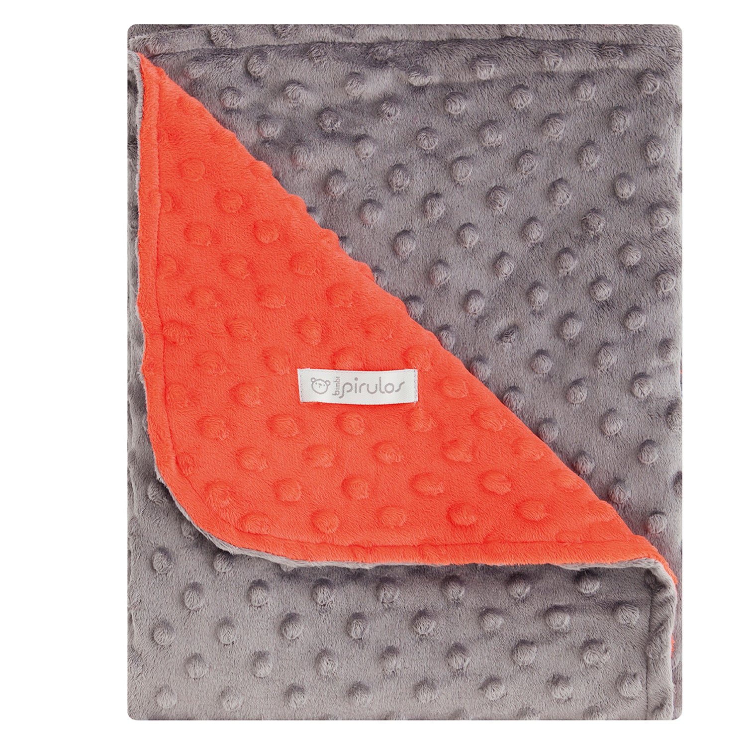 Manta Microfibra Dots Mantas Rojo 110x140