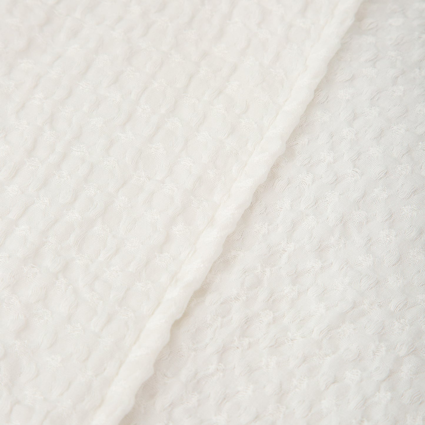 Manta Waffle Basics Blanco 80X110