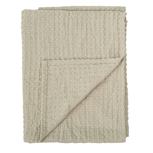Manta Waffle Basics Verde Musgo 80X110
