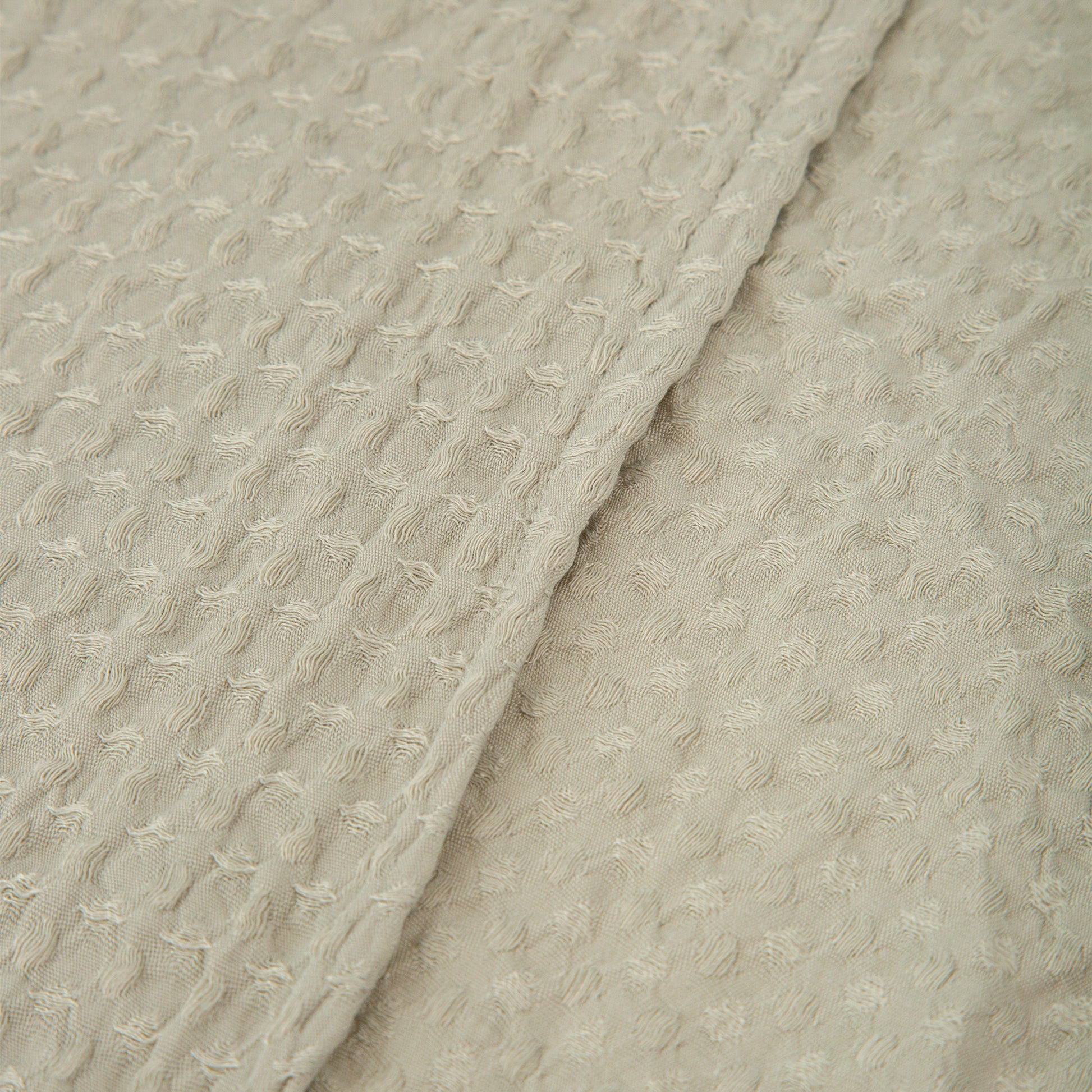 Manta Waffle Basics Verde Musgo 80X110