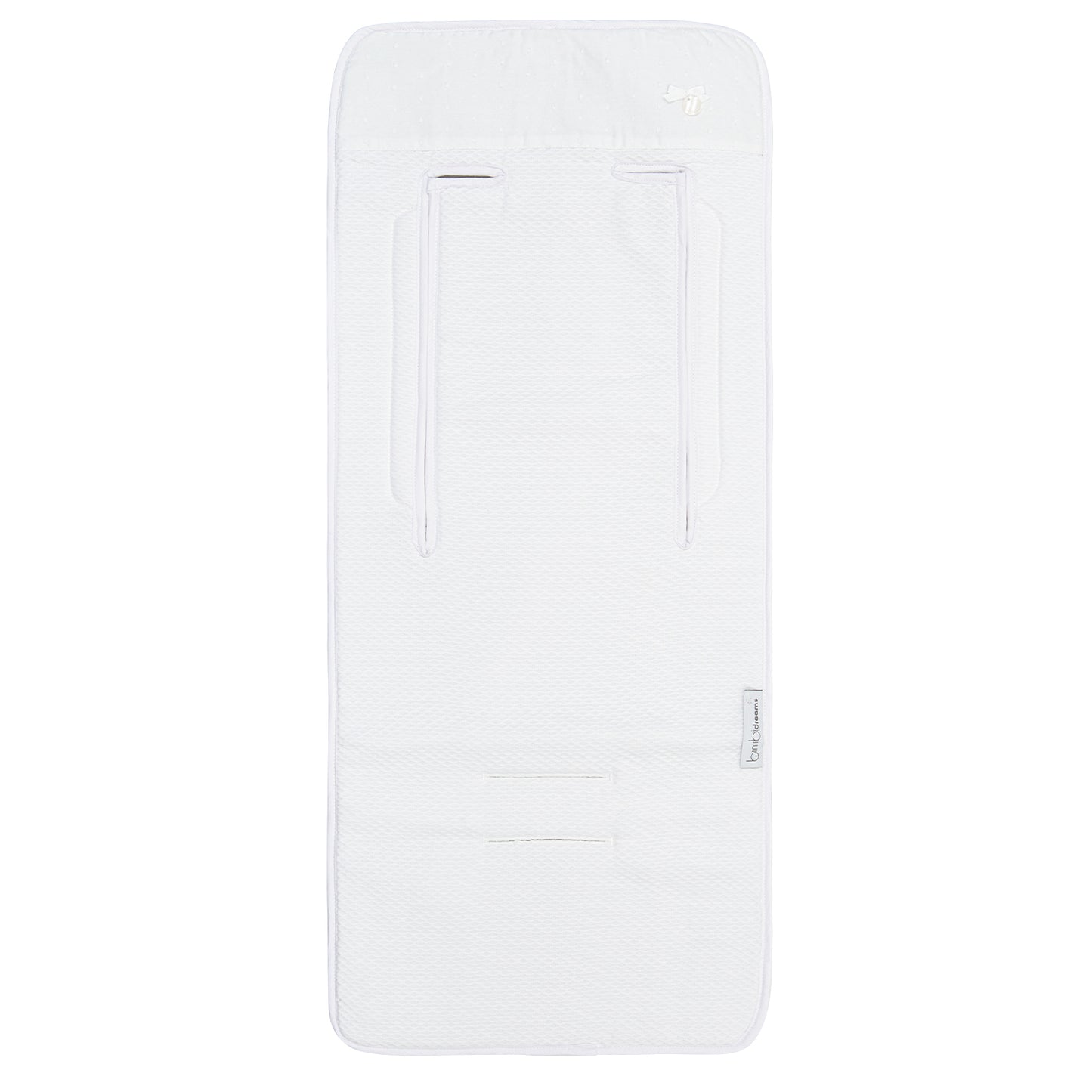 colchoneta silla paseo piqué  Toscana Blanco 36x80* 2