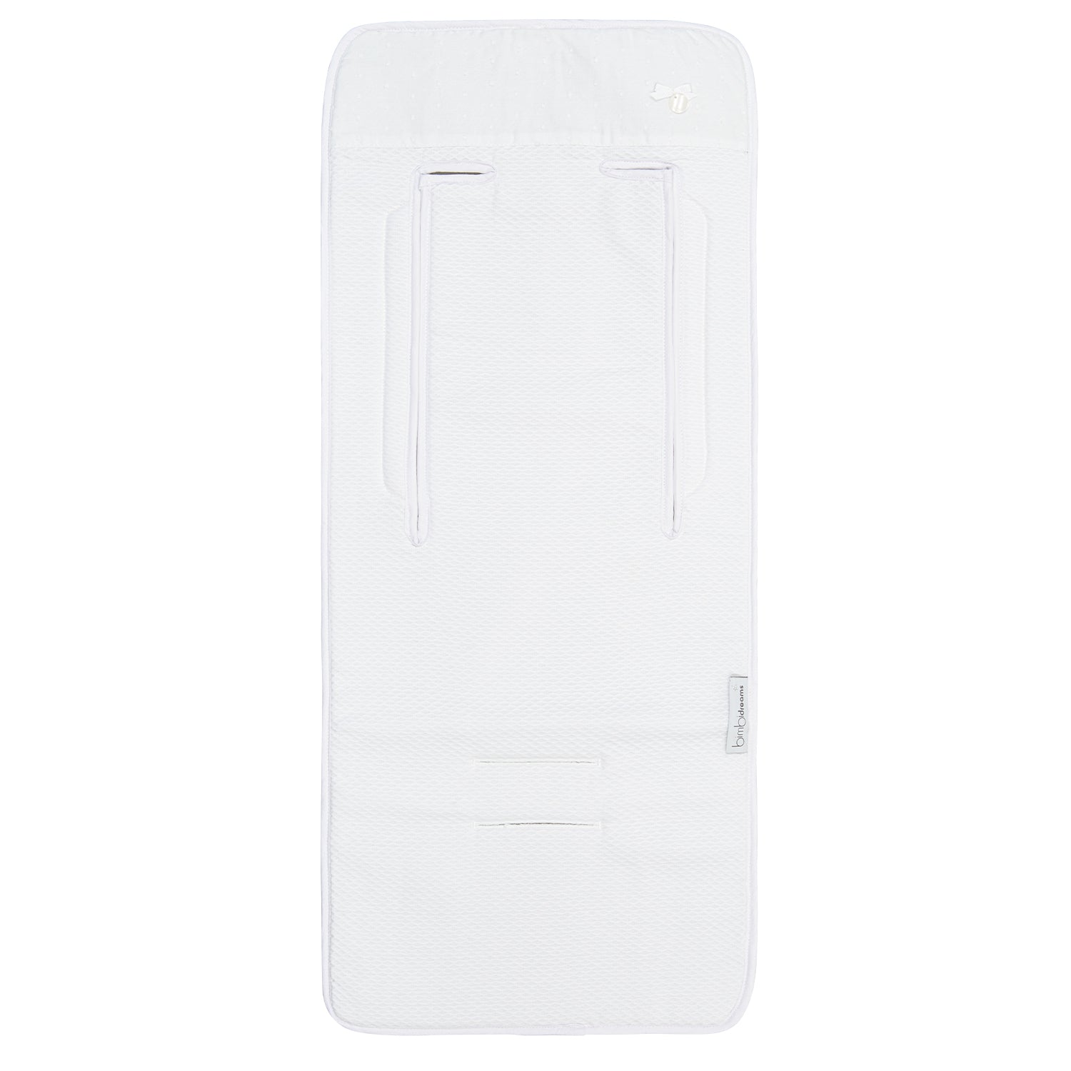 colchoneta silla paseo piqué  Toscana Blanco 36x80* 2