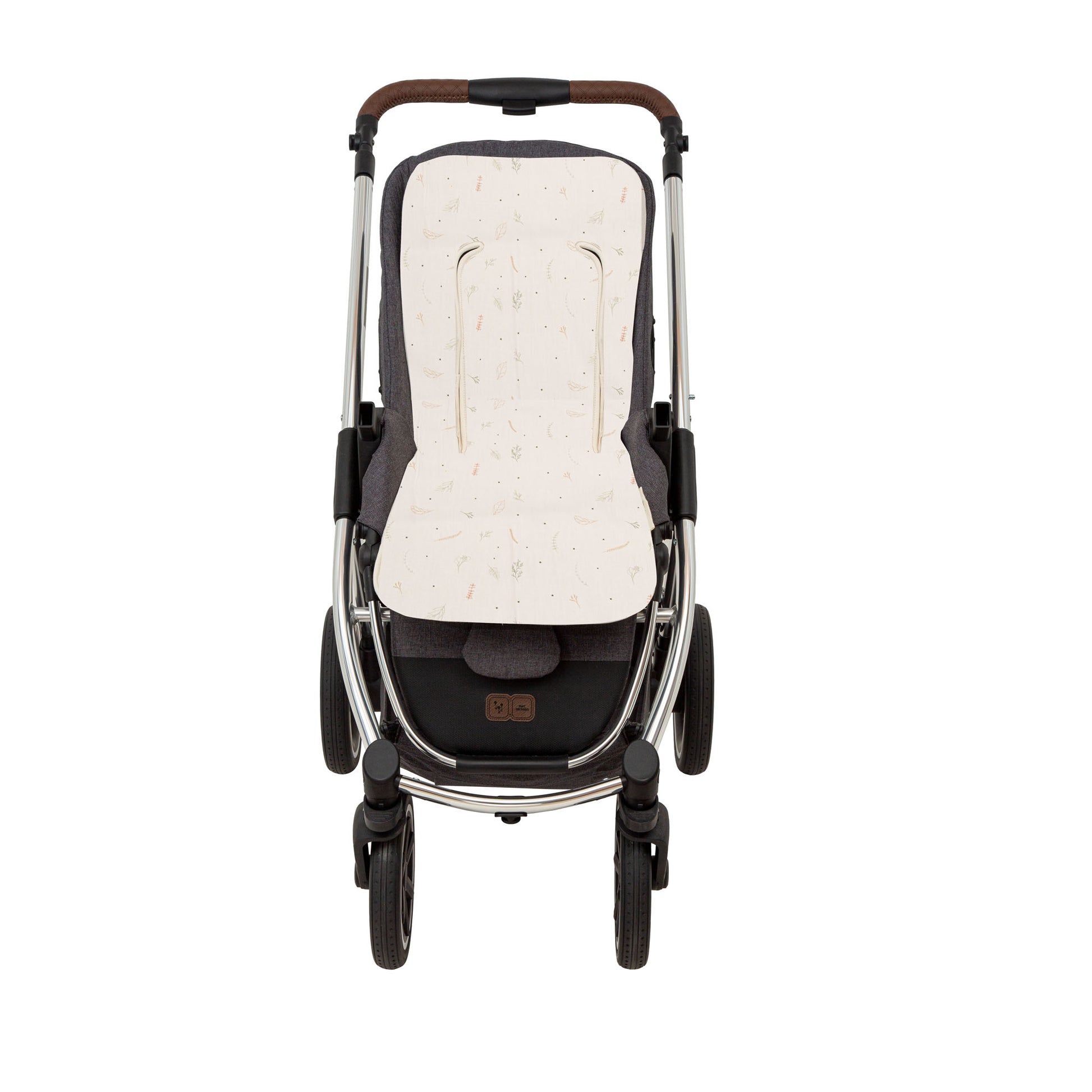 Colchoneta silla paseo estampada Botanic Beig 35x83