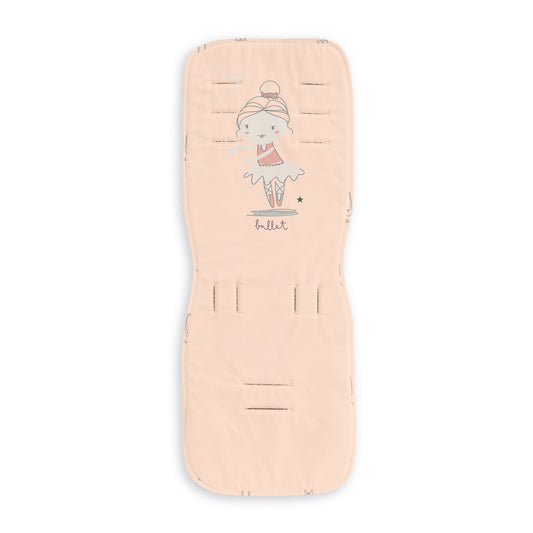 colchoneta silla paseo piqué  Ballet Rosa Silla recta