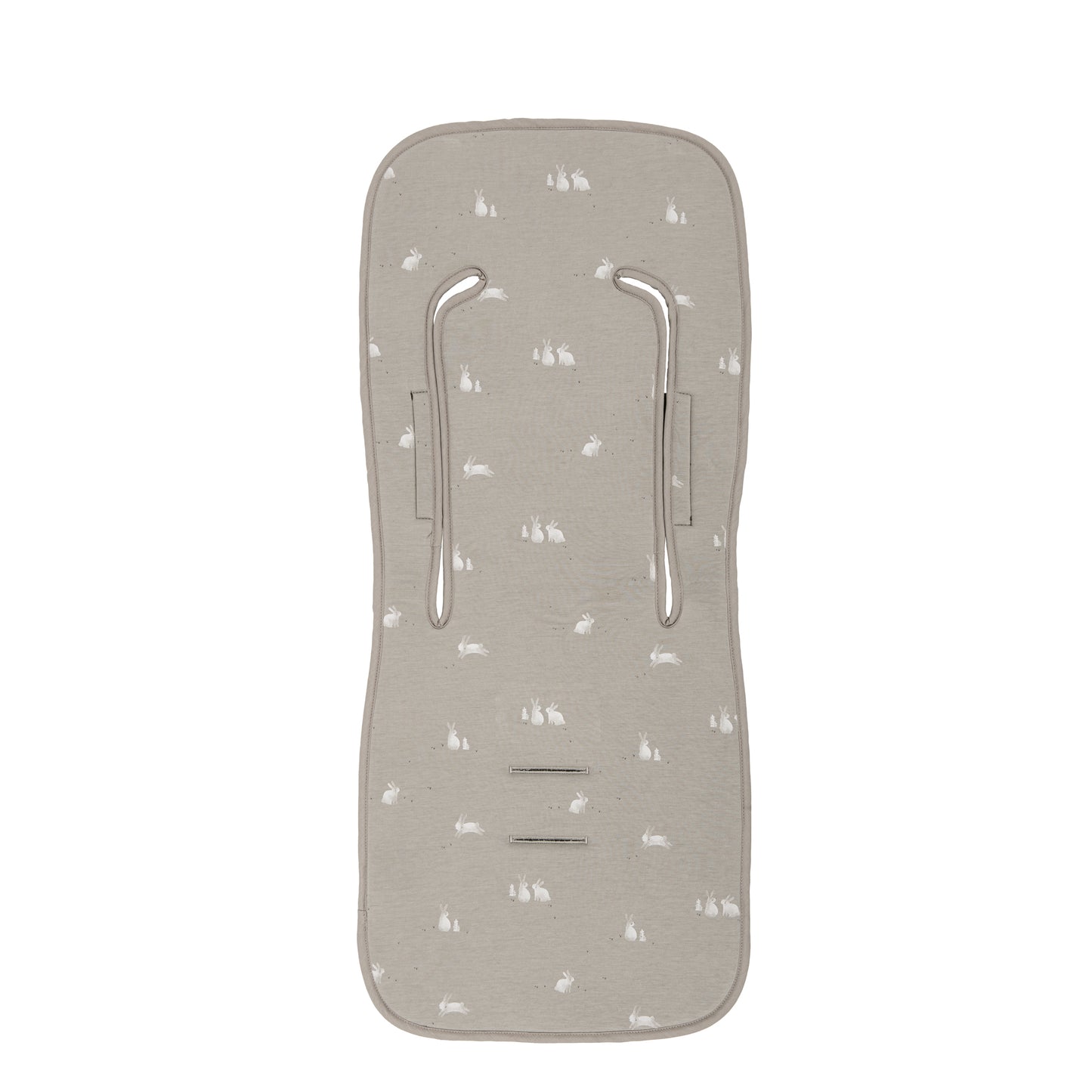 Colchoneta silla paseo estampada Bunny GB Gris Beig 35x83 2