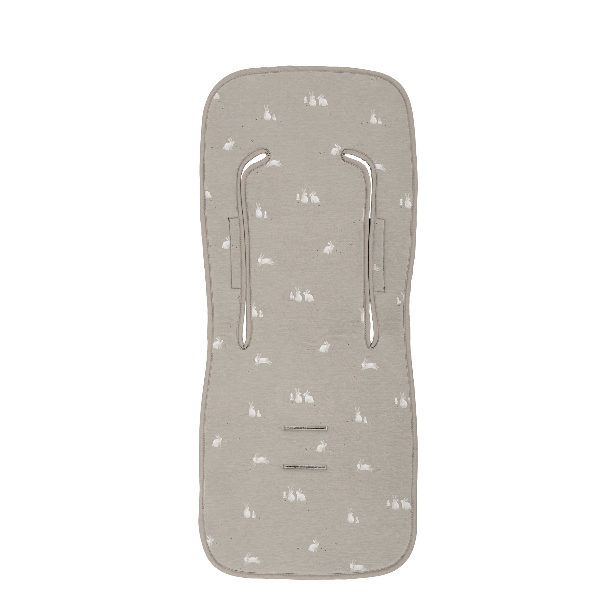 Colchoneta silla paseo estampada Bunny GB Gris Beig 35x83 2