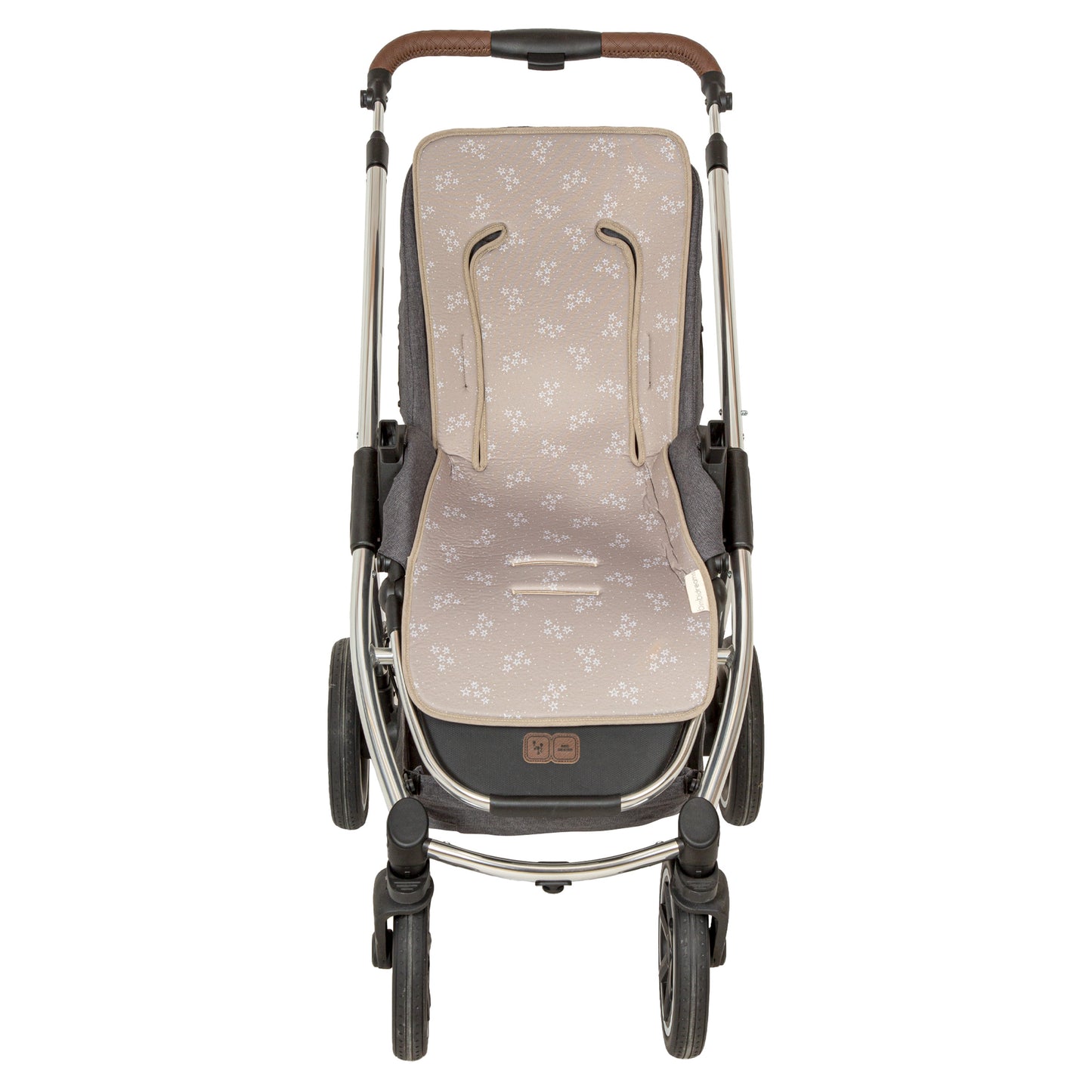 Colchoneta silla paseo estampada Stars Lino 35x83