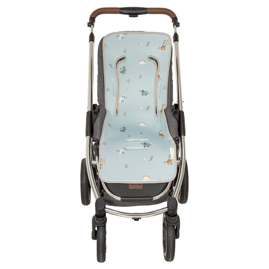 Colchoneta silla paseo estampada Bronto Gris 35x83