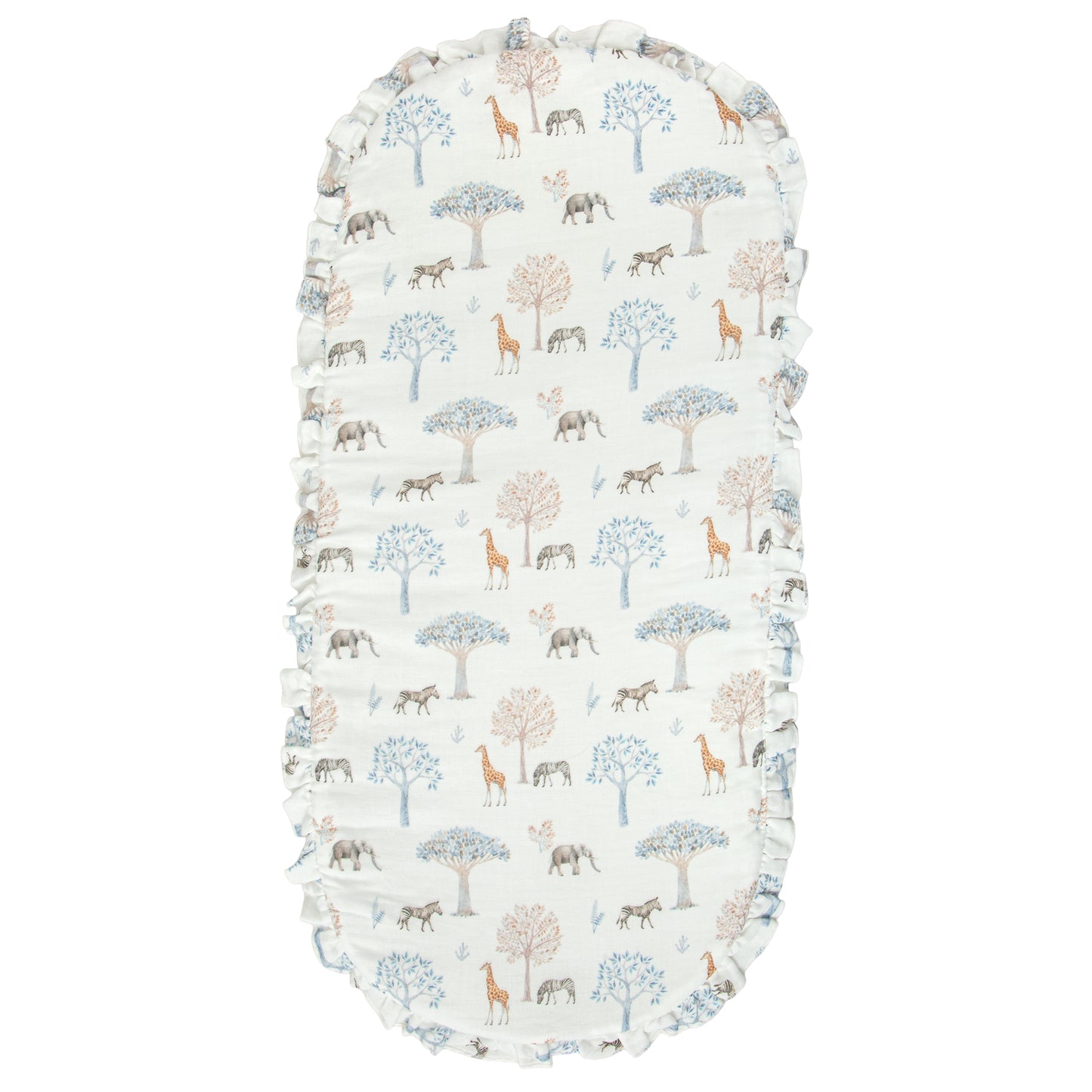 Colchoneta Tanzania Multicolor coche/capazo 40x80