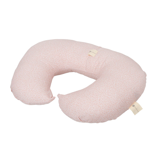 Cojín de  lactancia  Provenza Blanco Rosa 62X50