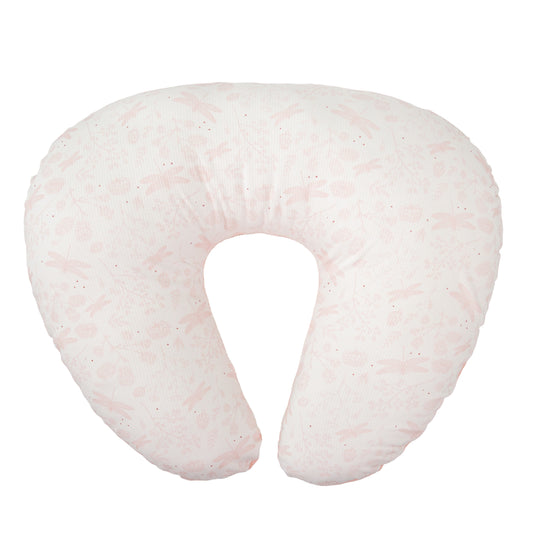 Cojín de  lactancia  Dafne Blanco Rosa 62X50