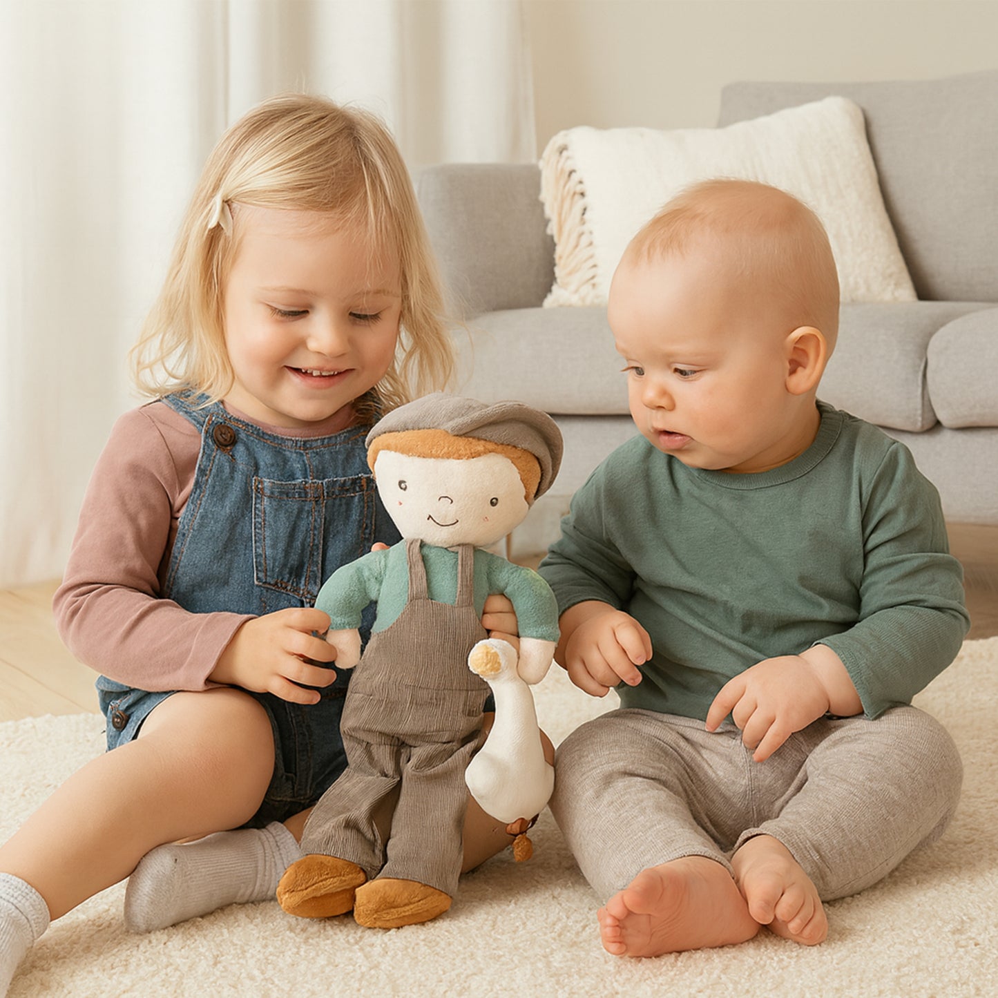 Peluche BRUNO Azul 20 cm