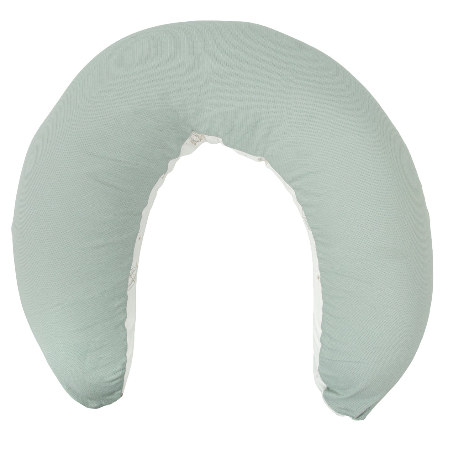 Cojín maternal Blue Sky Blanco Verde 150cm