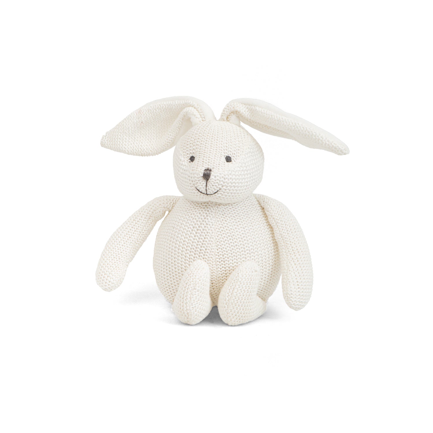 Peluche Conejo Tricot Basics Blanco 25 cm